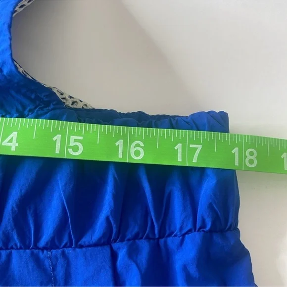 Free People Morning Meadow Onesie Royal Blue Medium - Picture 15 of 16